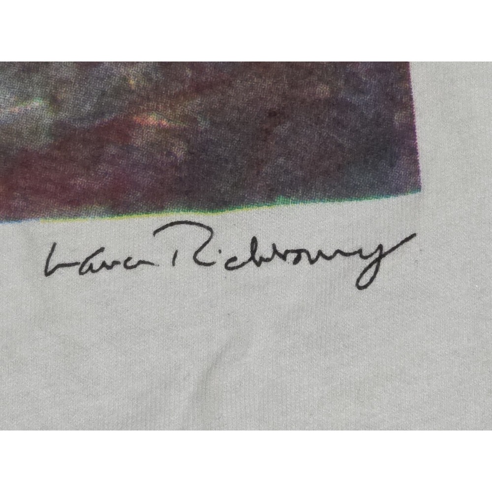 Babe Ruth Original Art T-Shirt by Lance Richbourg Vtg Made In‎ The Usa Hanes - Picture 5 of 10